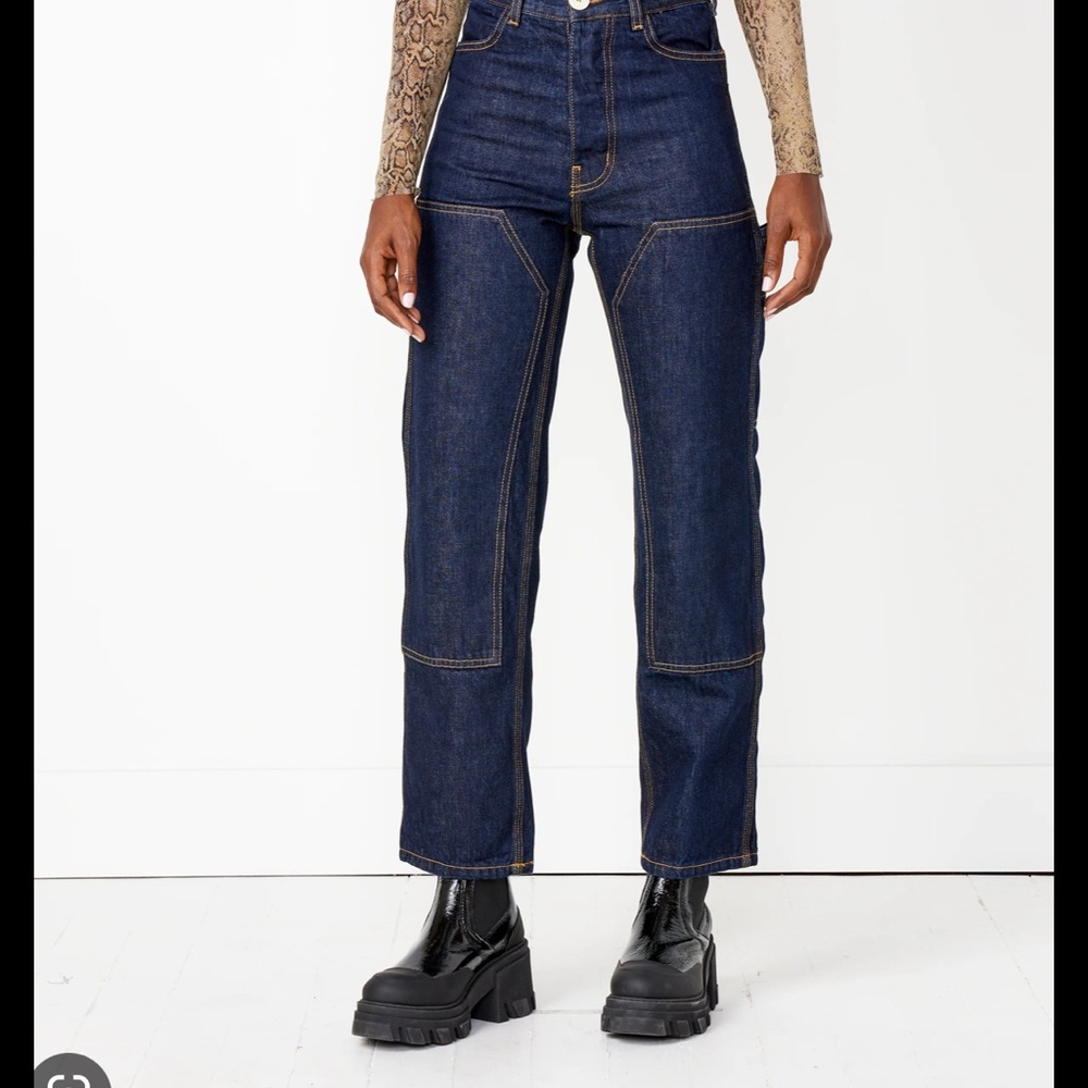Jesse Kamm Japanese denim handy pants size 0 brand new